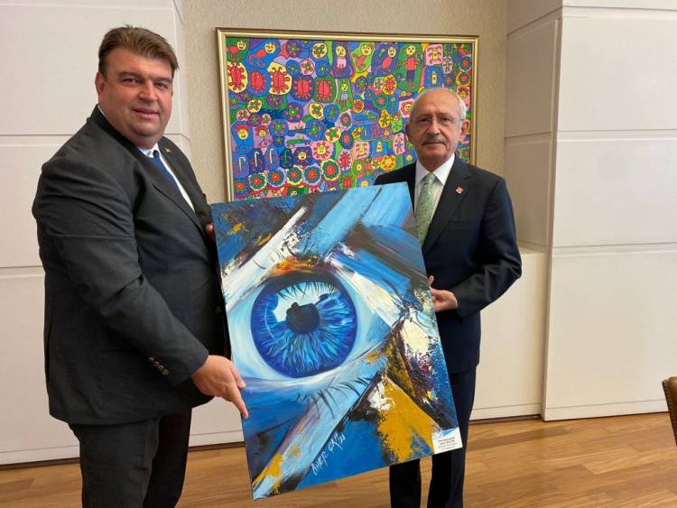 Başkan Yetişkin CHP lideri Kılıçdaroğlu’nu ziyaret etti   