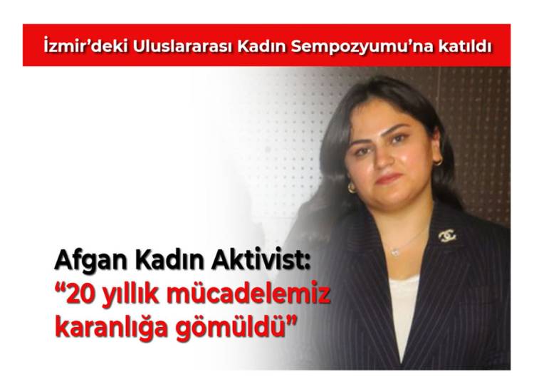 Afgan kadın aktivist: 20 yıllık mücadelemiz karanlığa gömüldü!