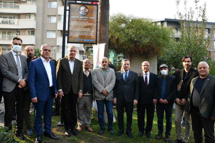 Haydar Gültekin Parkı Narlıdere'de açıldı