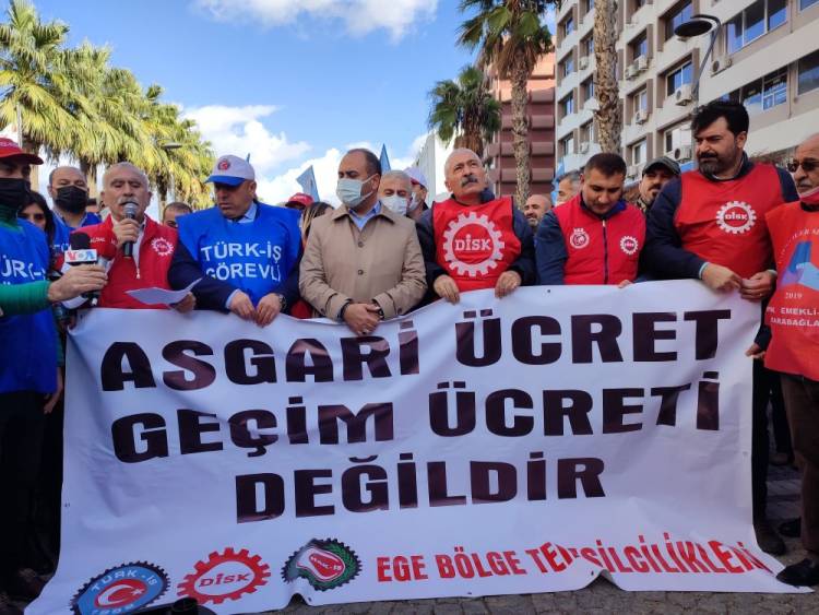 Sendikalardan Asgari Ücret çıkışı
