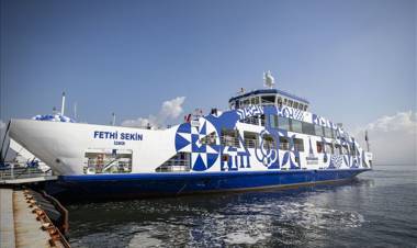 Arabalı vapur seferlerine fırtına engeli