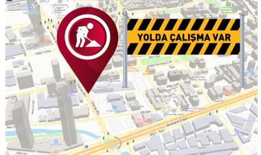 Manas Bulvarı'nda 3 aylık çalışma