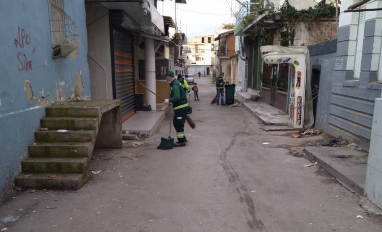 Konak'tan Roman mahallelerinde Temizlik harekatı