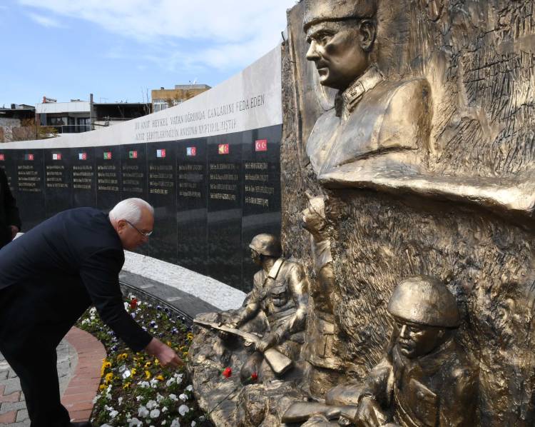 Karabağlar Çanakkale Deniz Zaferi ve şehitleri anıldı