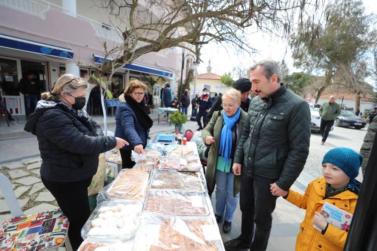 Urla'da ot festivali coşkusu