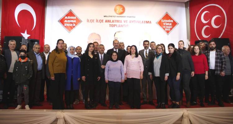 MHP'den Tire'de gövde gösterisi