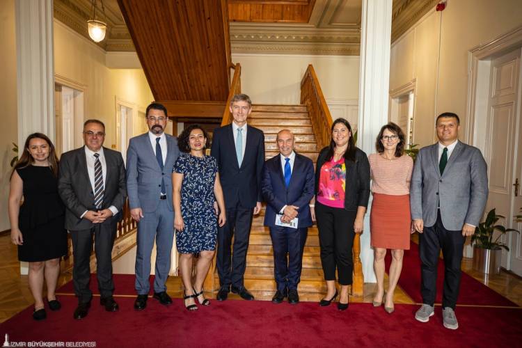 Alman KfW IPEX-Bank temsilcilerinden Başkan Soyer’e ziyaret