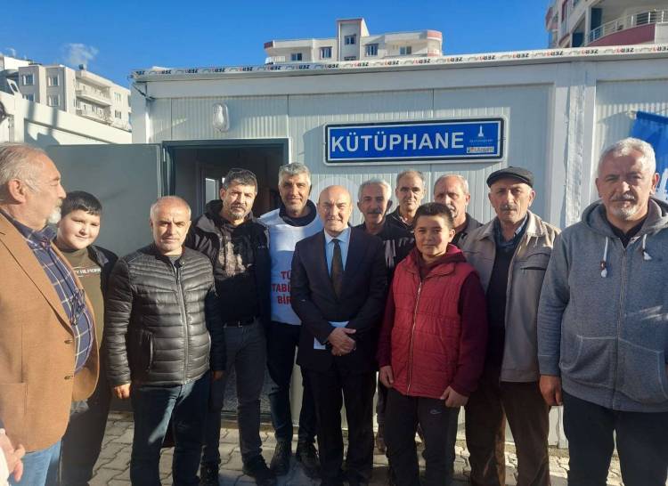 Tunç Soyer Adıyaman'a Kurulan Konteyner Kenti Ziyaret Etti!