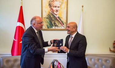 Belçika'nın Ankara Büyükelçisi’nden Başkan Soyer’e Ziyaret!