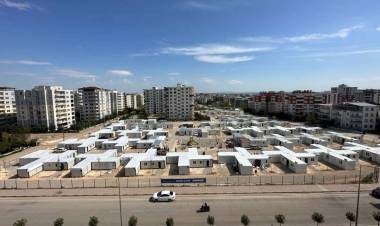 İzmir Büyükşehir Belediyesi'nin Adıyaman’da Kurduğu Konteyner Kent Hizmete Girdi!