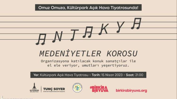 Antakya Medeniyetler Korosu’ndan Bir Kira Bir Yuva Konseri!