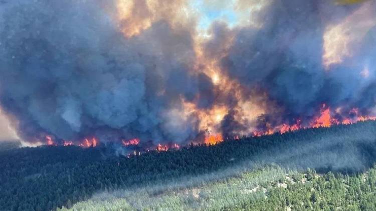 Kanada'da Ormanlar Alev Alev!