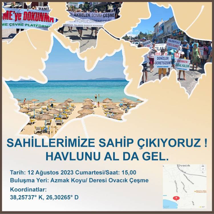 Ücretsiz Deniz Kadar, Temiz Deniz Suyu Da Hakkımız!