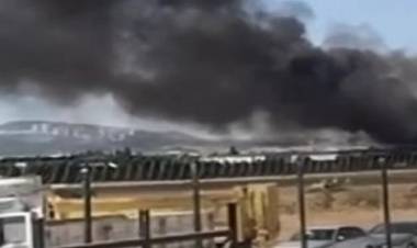 Gaziemir Hava Astsubay MYO'da Yangın Çıktı